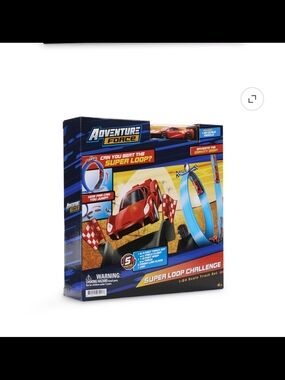 Adventure Force Super Loop Challenge Vehicle Playset, Children Ages 4+